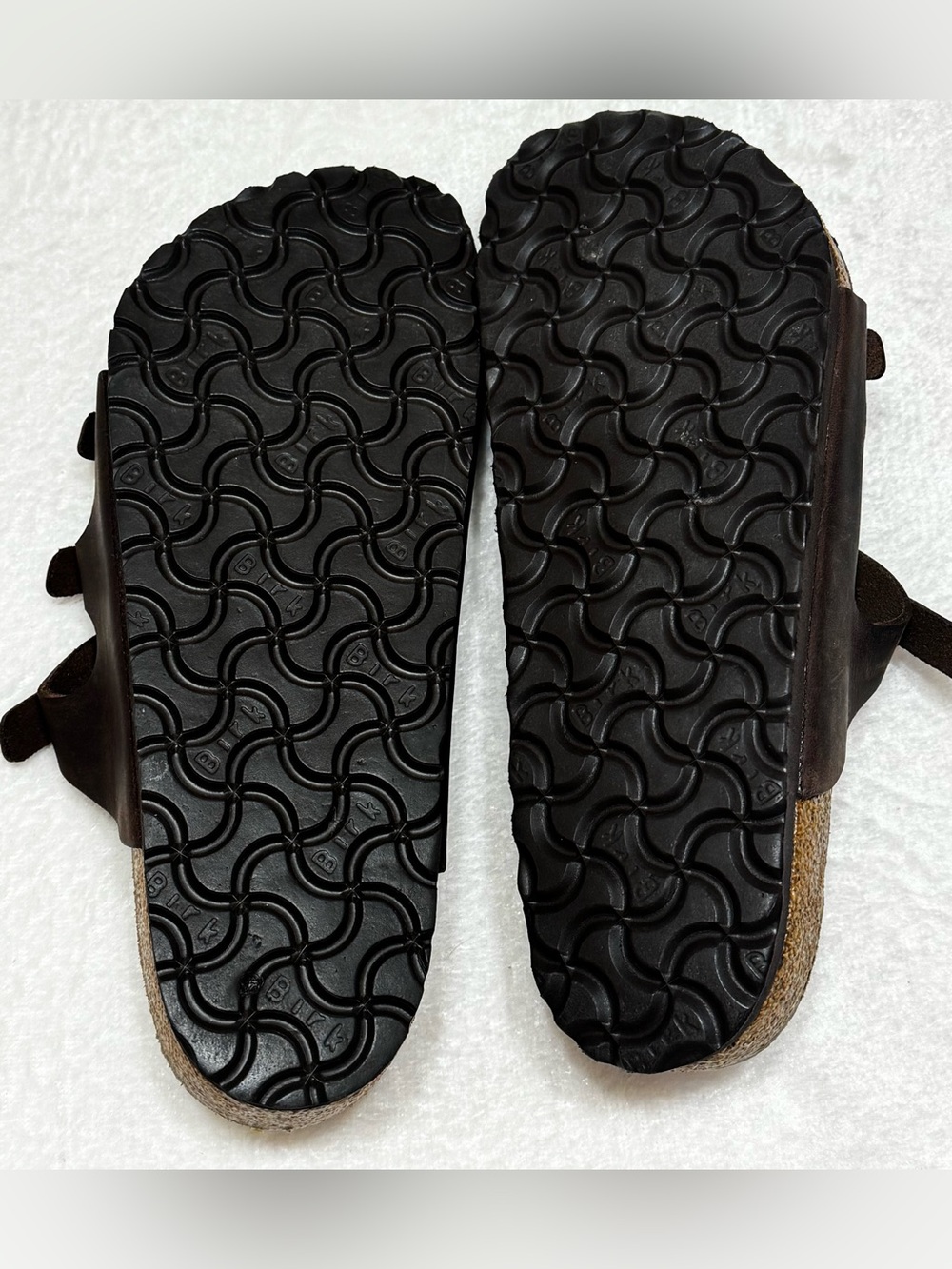 Birkenstock Florida Soft Footbed Sandals Habana Oiled Leather 38 - Picture 5 of 13